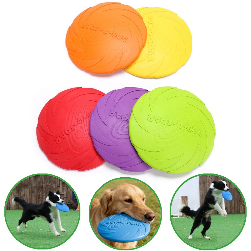 Frisbee Freestyle Disc - Zabawki dla psów Miękki silikonowy dysk