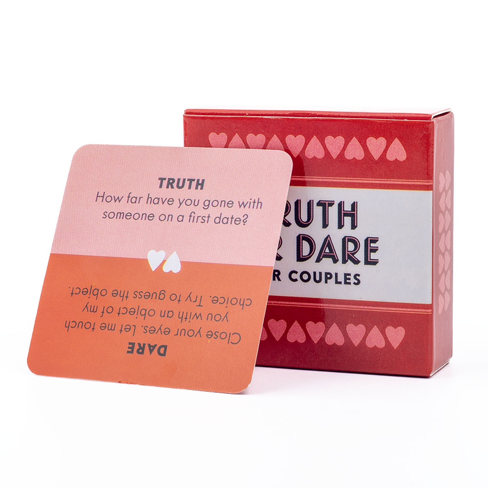 Party Games Questions For Adults - Przezroczystość lub wyzwanie dla par Zestaw