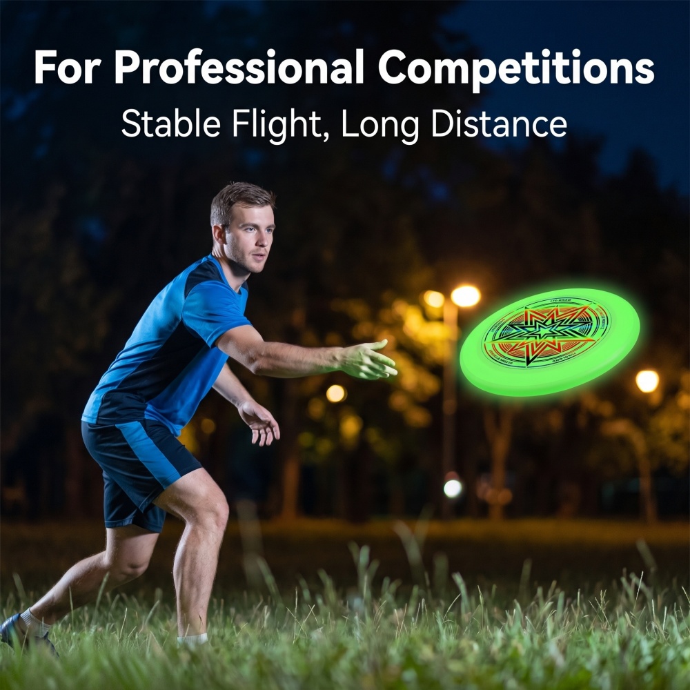 Frisbee Freestyle Disc - Świecące w ciemności frisbee 175g Profesjonalne