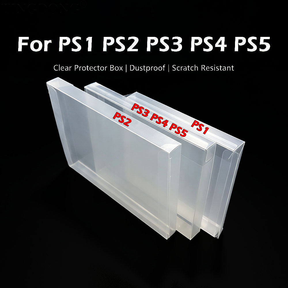 Party Games Playstation - 1‑10 szt. przezroczystych pudełek ochronnych z