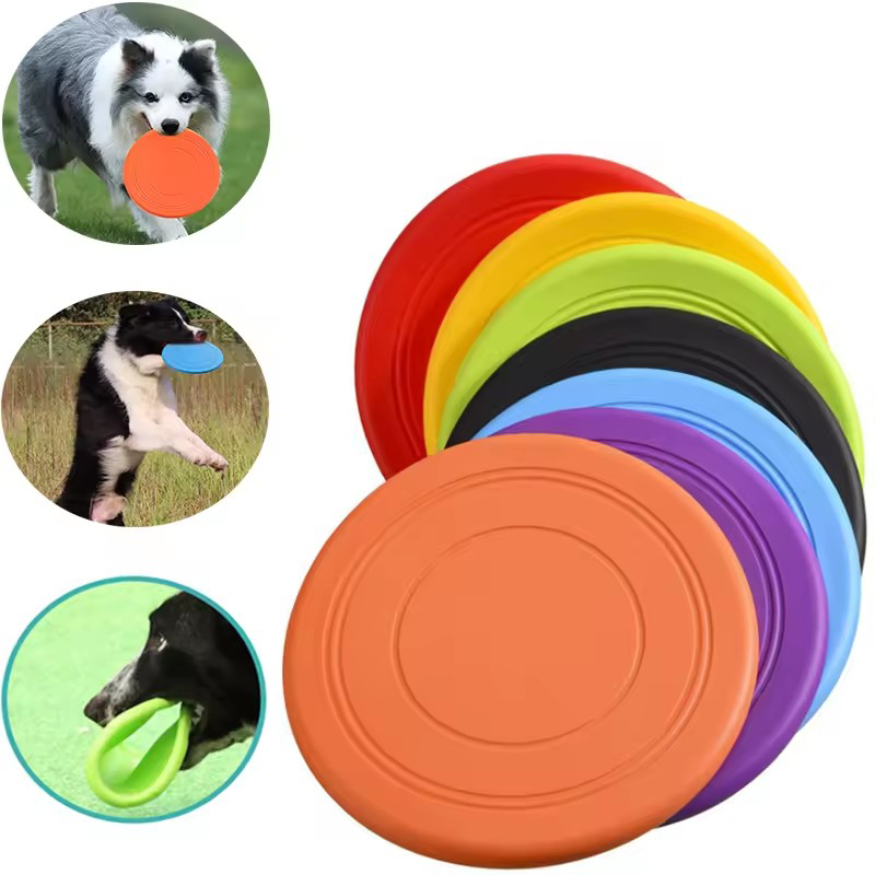 Frisbee Freestyle Disc - Wytrzymała, gryzoodporna zabawka frisbee dla zwierząt,