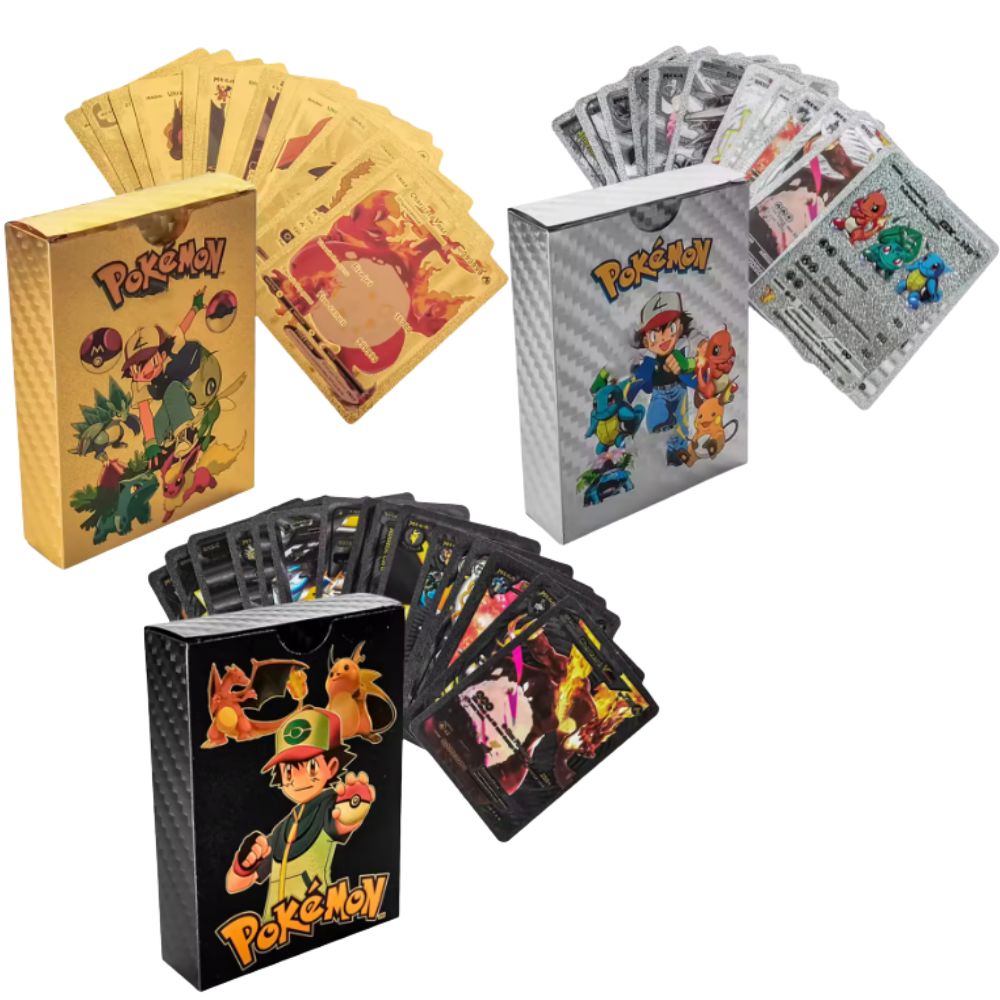 Party Games Board Game - Nowe 55 szt. kart Pokémon Vmax