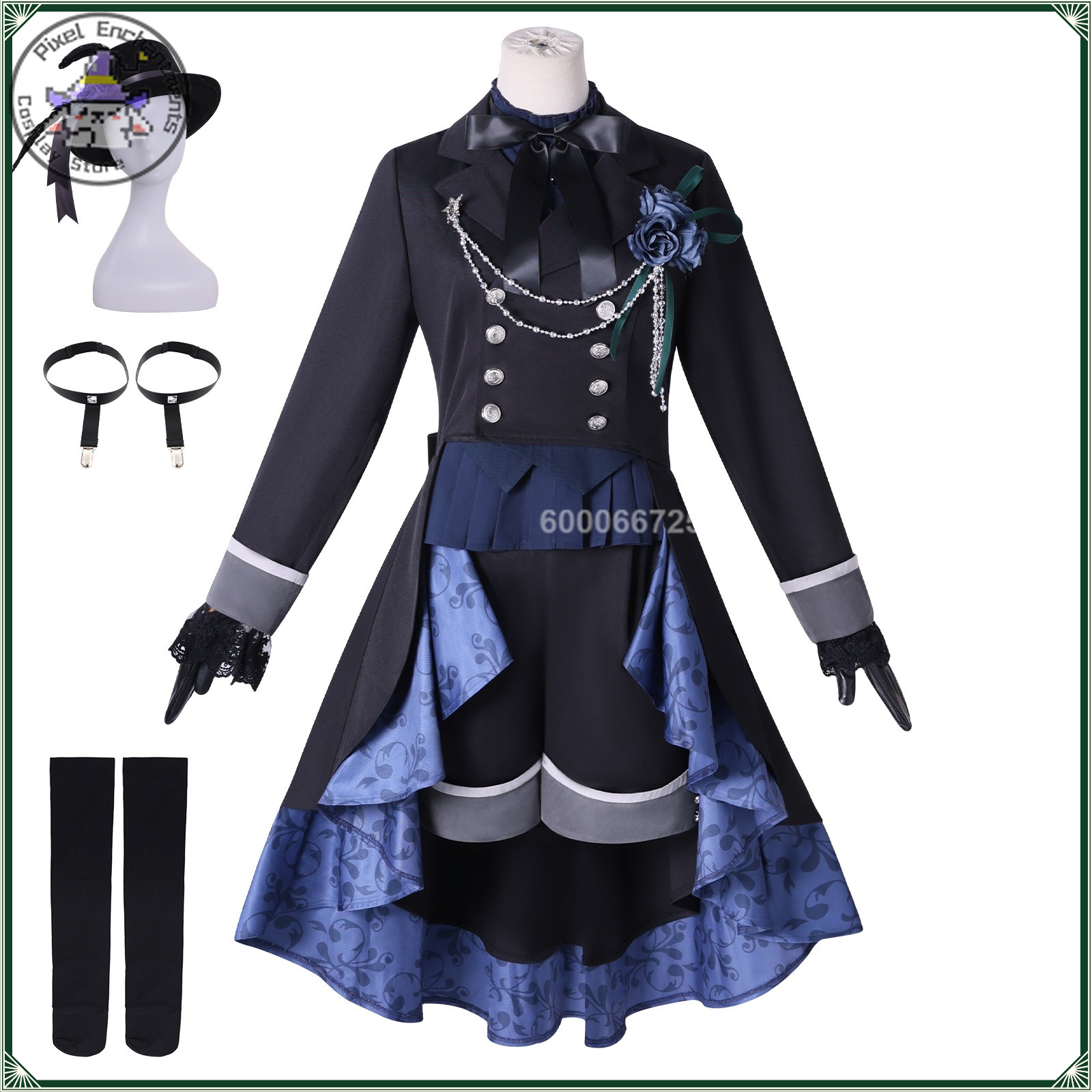 Party Games Classic - Wysokiej jakości strój cosplay Black Butler