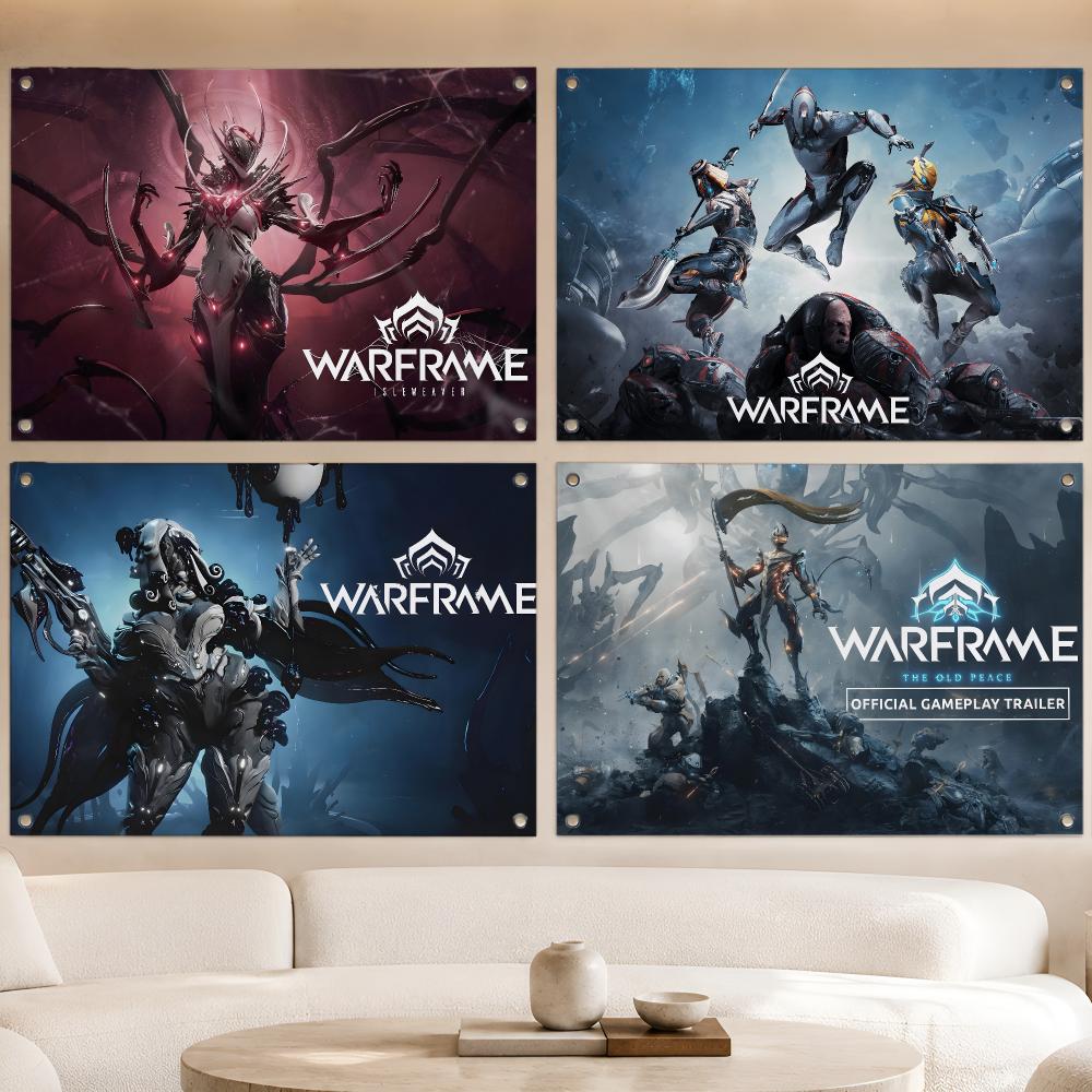 Party Games Online - Gra Sci-Fi Akcja Online W-Warframe Flagi