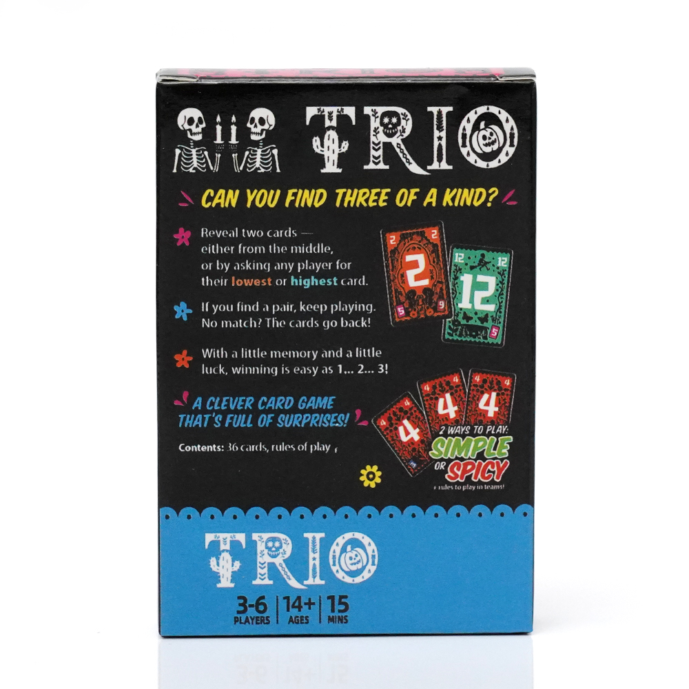 Trio, Gra Karciana dla Rodziny – Party Games List recenzja i cena