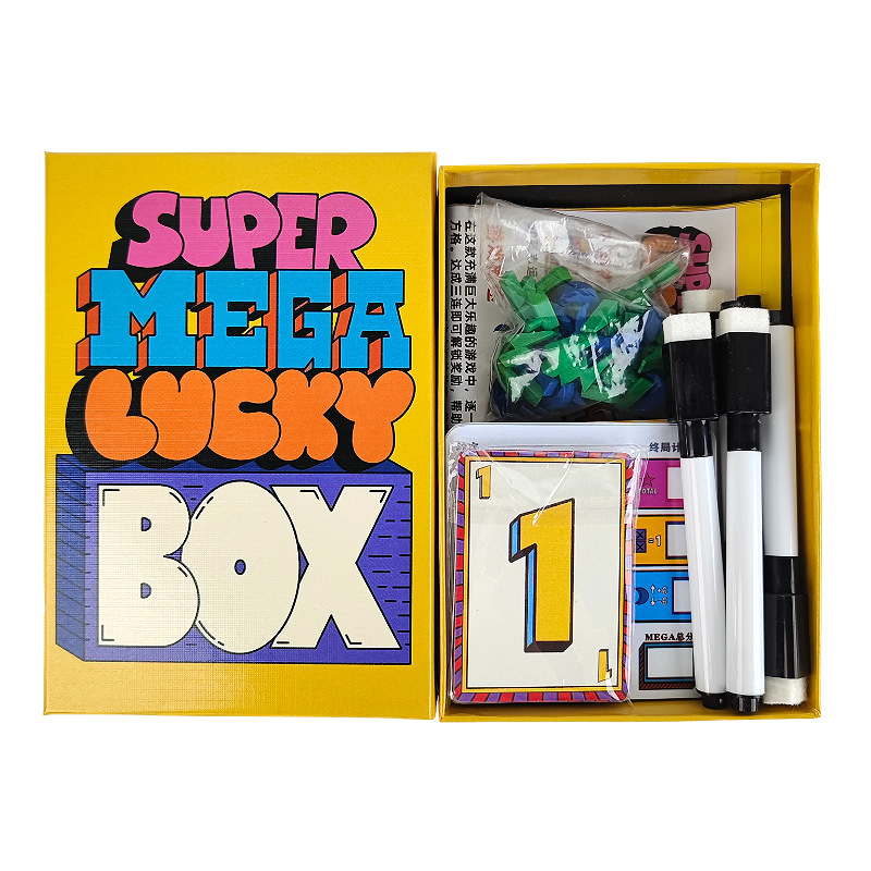 Super Mega Lucky Box Gra Plans – Party Games Board Game recenzja i cena