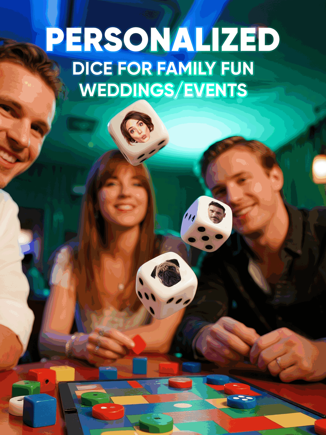 Kostki z własnym zdjęciem, per – Party Games Adult Birthday recenzja i cena