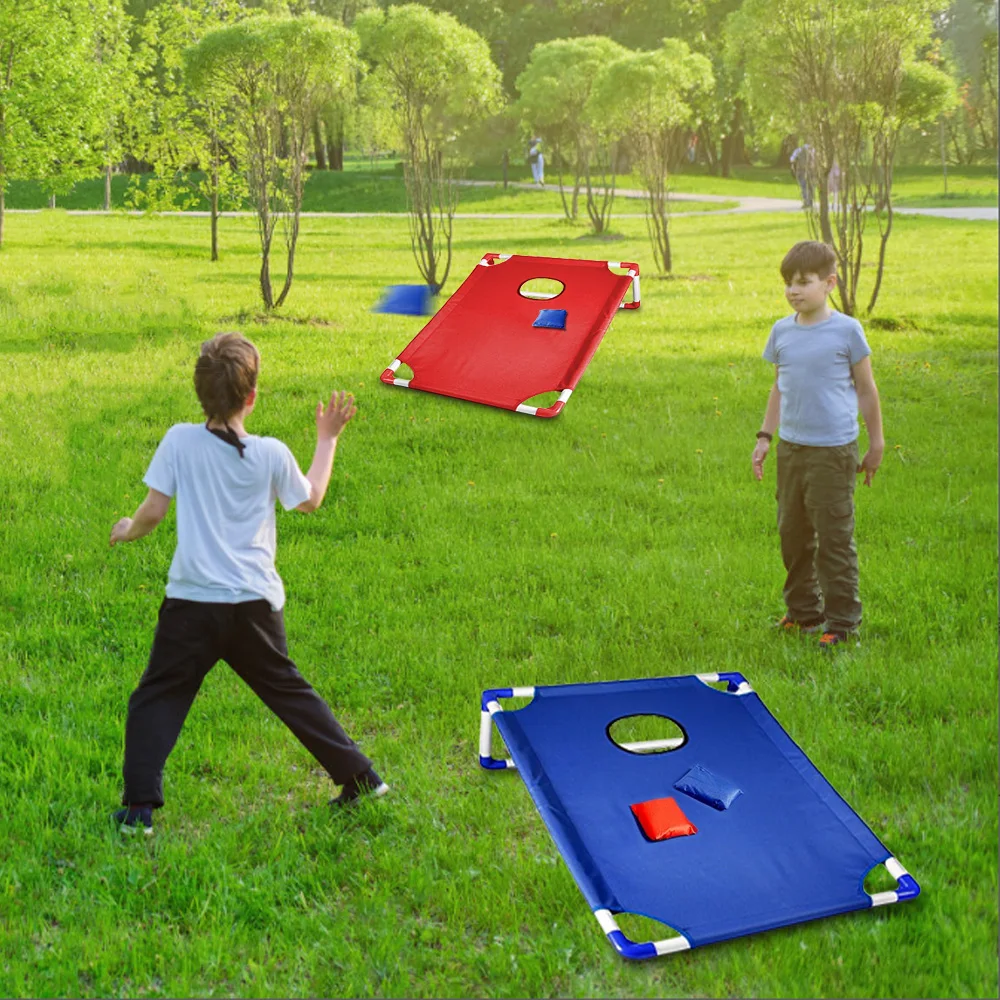 Przenośny zestaw do cornhole,  – Cornhole Board Set recenzja i cena