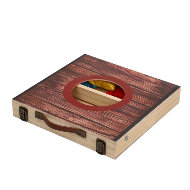 Przenośny zestaw Cornholes z 4 – Cornhole Board Set recenzja i cena