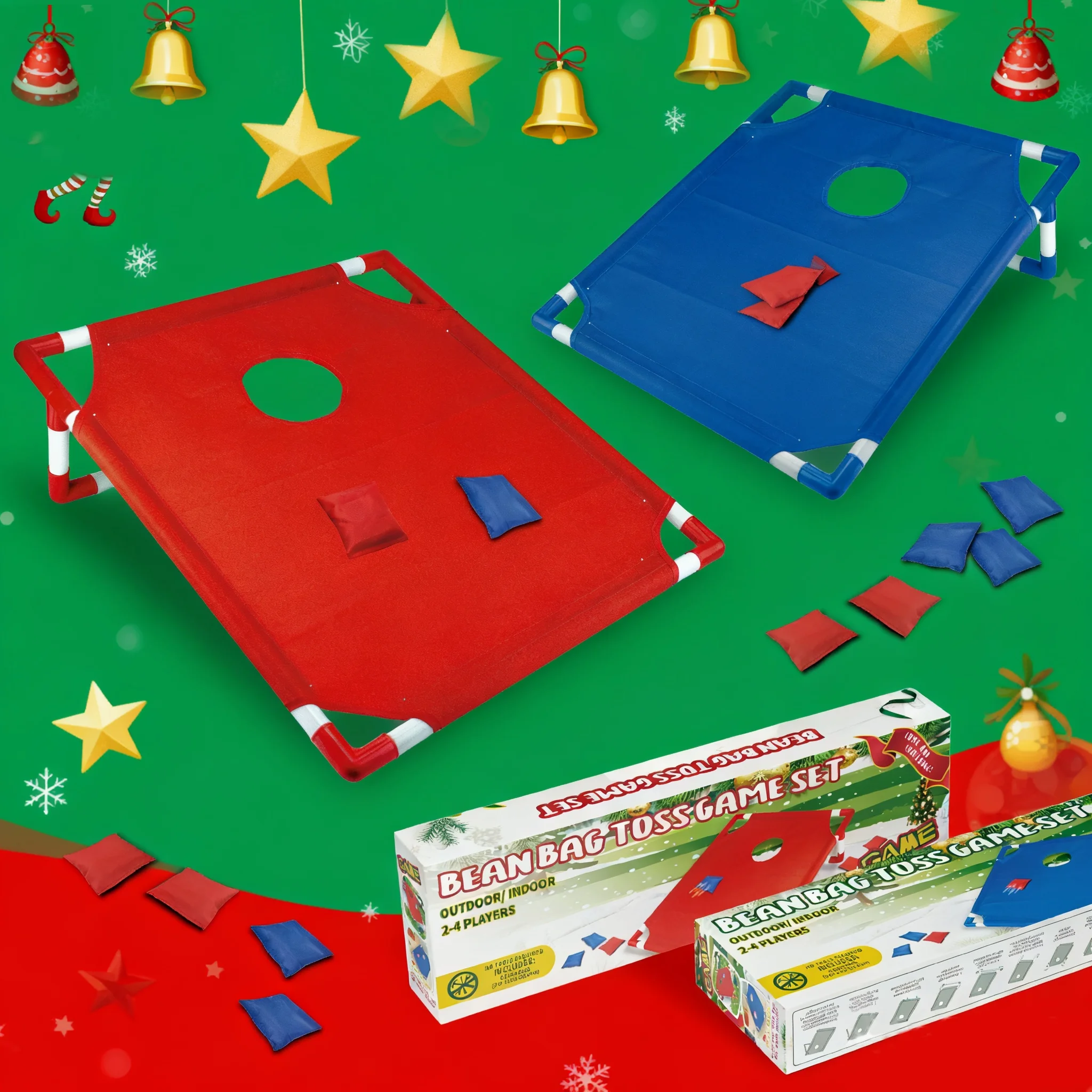 Przenośny zestaw do gry w corn – Cornhole Board Set recenzja i cena