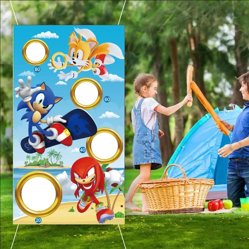 Gra Tematyczna Sonic, Zestaw d – Cornhole Board Set recenzja i cena