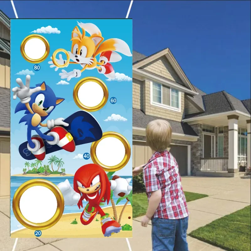 Gra Tematyczna Sonic, Zestaw d – Cornhole Board Set recenzja i cena