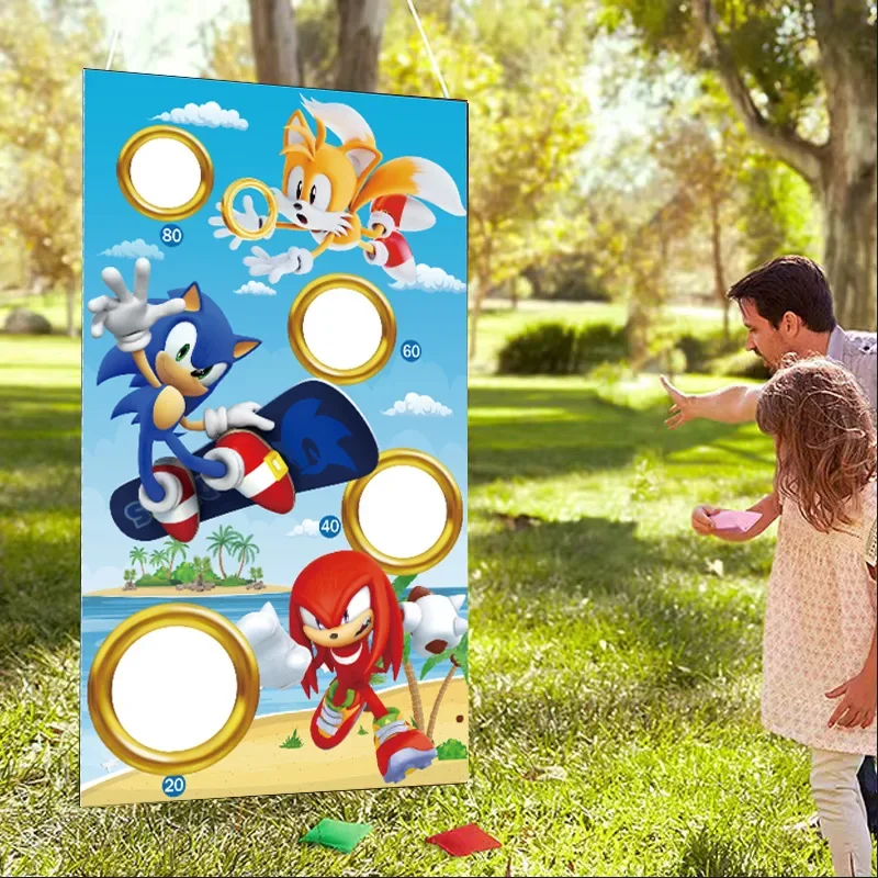 Gra Tematyczna Sonic, Zestaw d – Cornhole Board Set recenzja i cena