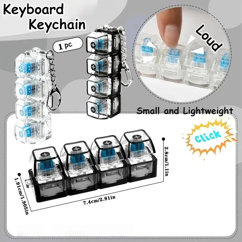Brelok LED w kształcie klawiat – Party Games For Adults And Kids recenzja i cena