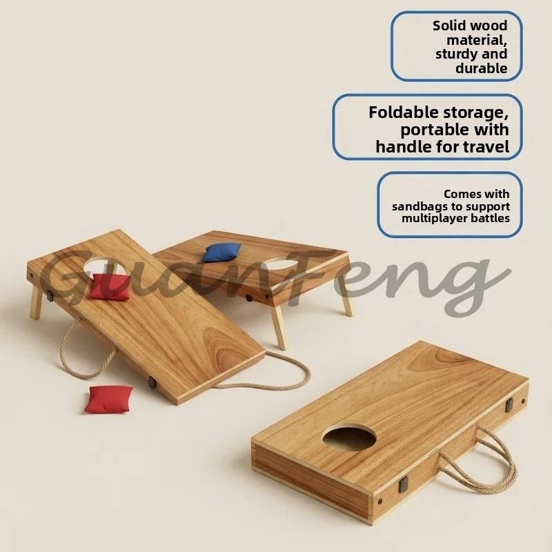 Drewniany składany zestaw do c – Cornhole Board Set recenzja i cena