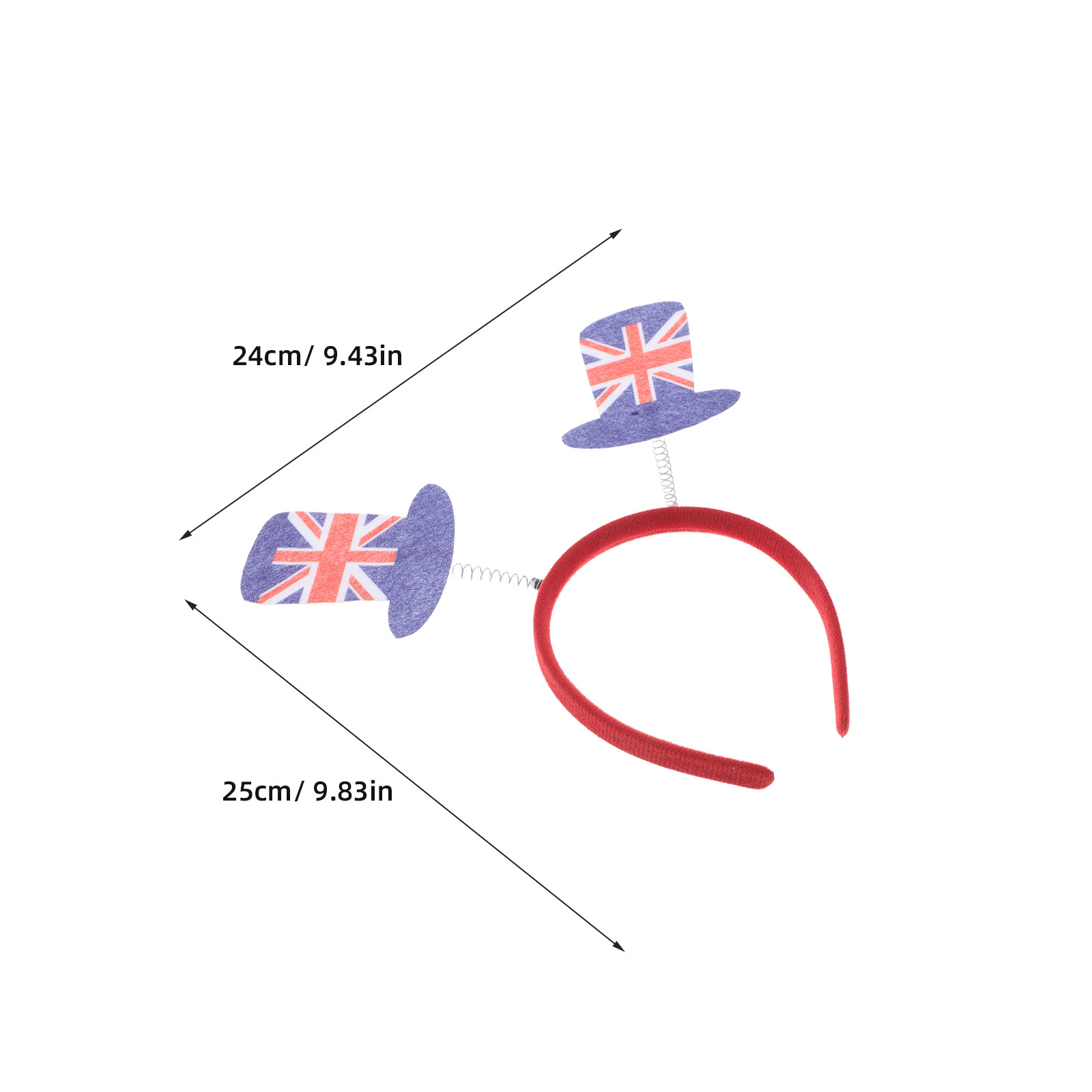 Opaska do włosów z brytyjską f – Party Games Uk recenzja i cena