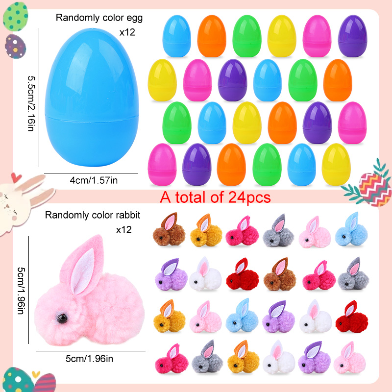 24/48 szt. Urocze jajka wielka – Party Games Easter Egg recenzja i cena