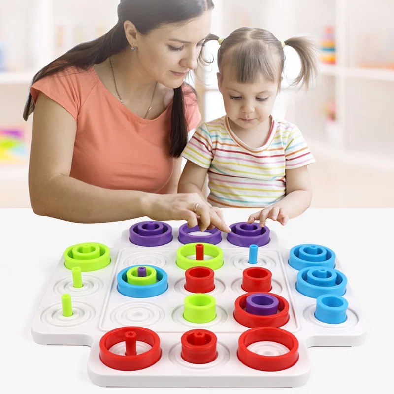 Montessori Gra w układanie pie – Party Games Board Game recenzja i cena