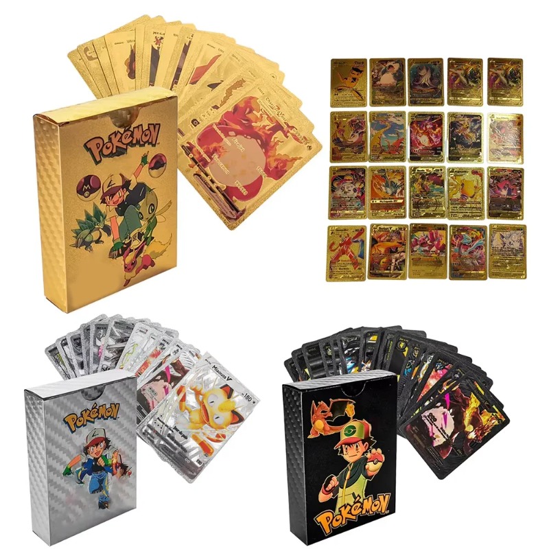 55 sztuk kart Pokemon Vmax GX  – Party Games Board Game recenzja i cena